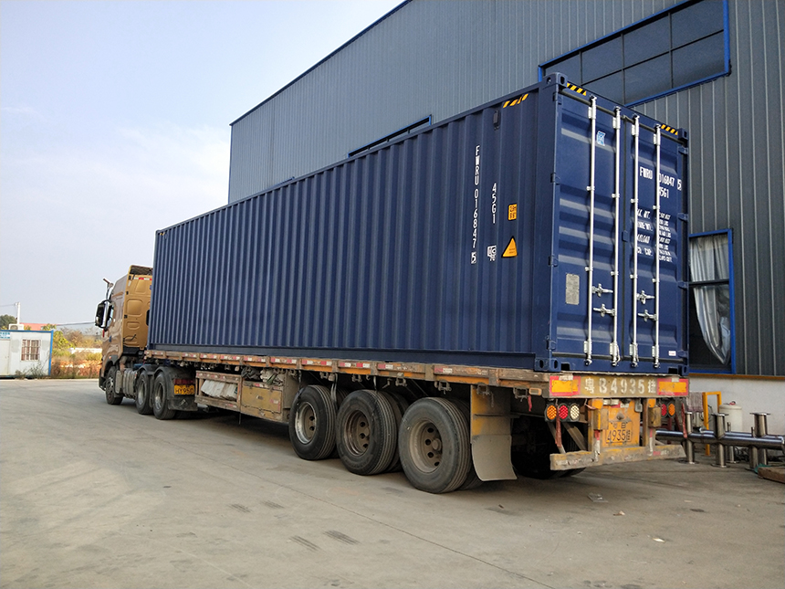 純水一號越南晶科項目150噸硅片清洗用超純水設(shè)備順利運抵越南。