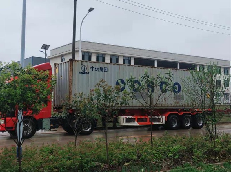 純水一號(hào)發(fā)往泰國90T/H超純水設(shè)備順利裝柜